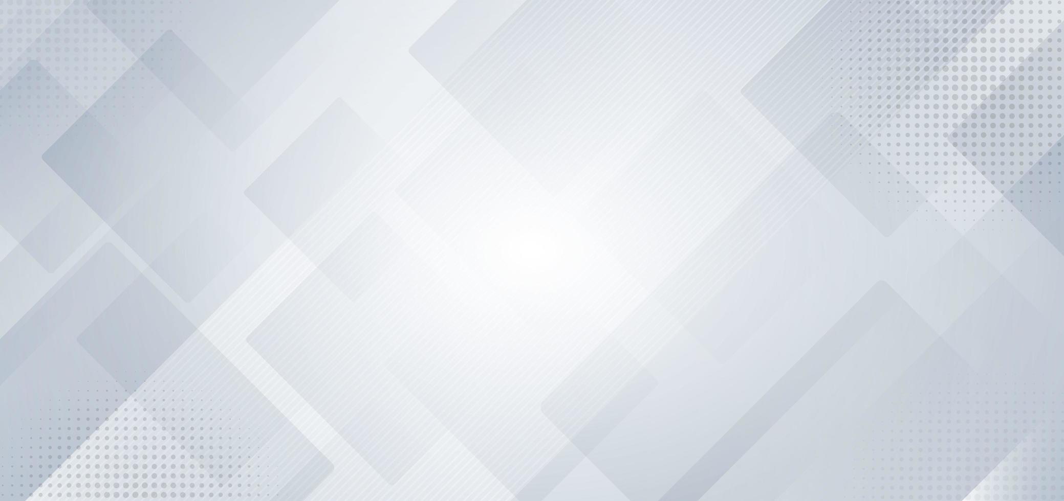 Abstract template background white and gray squares. vector