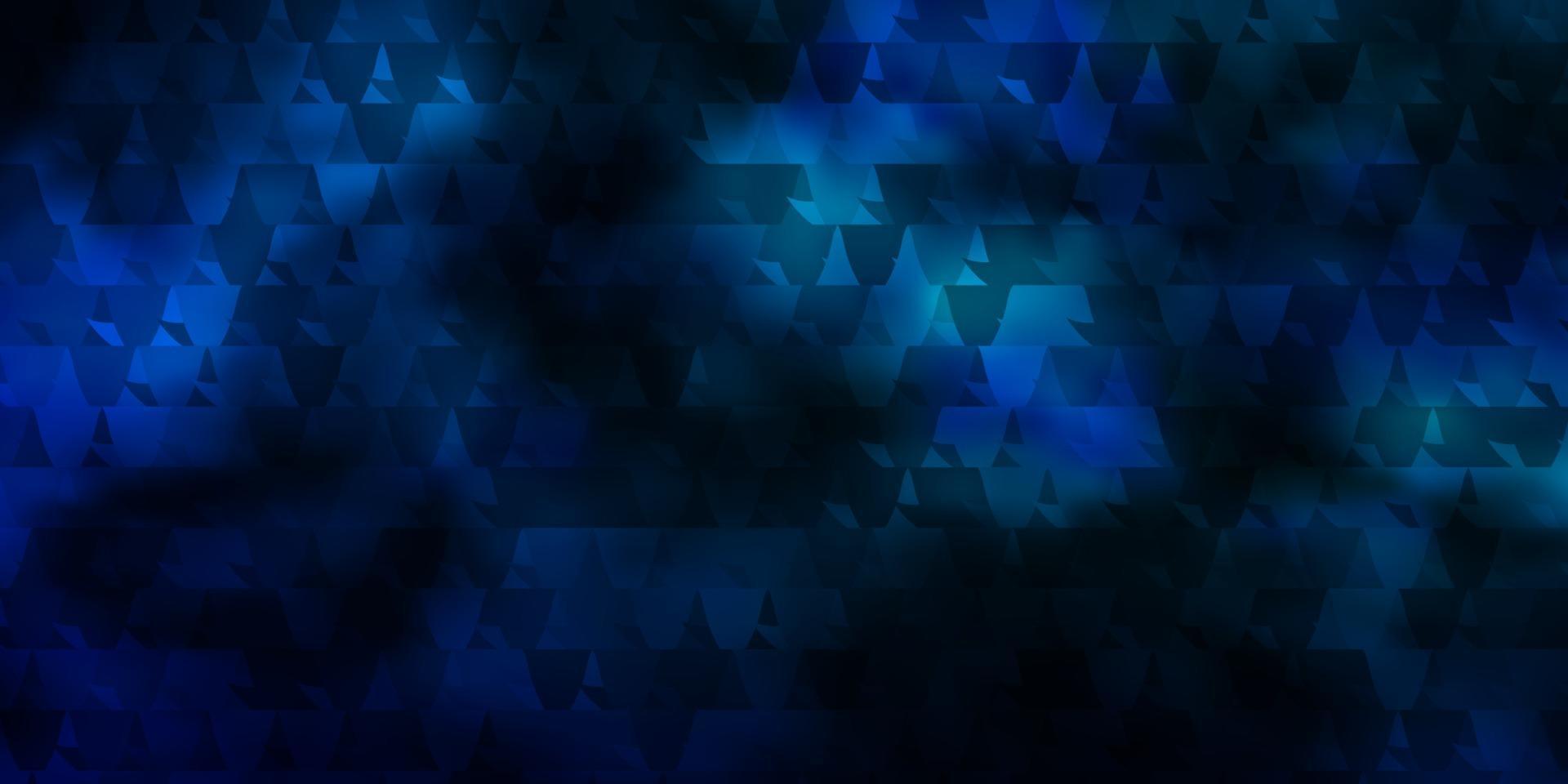 Dark BLUE vector background with polygonal style. 3127993 Vector Art at