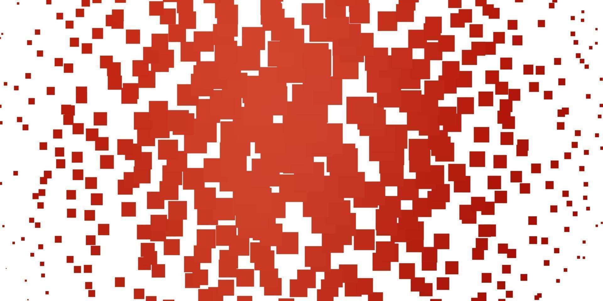 Light Orange vector pattern in square style.