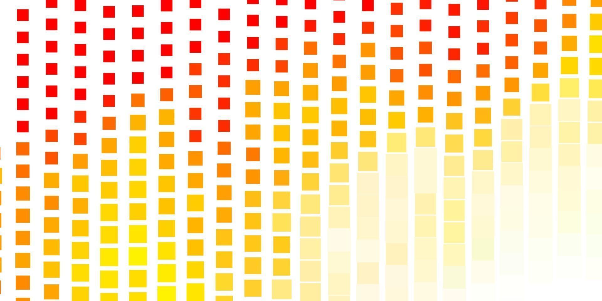 Light Orange vector pattern in square style.