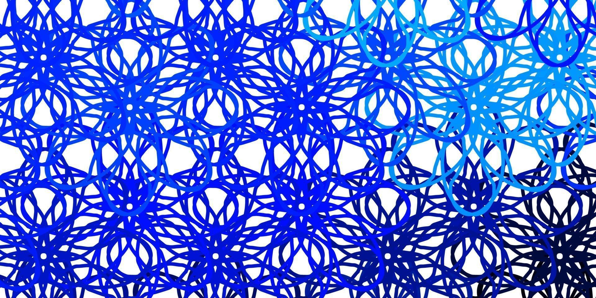 Light BLUE vector pattern with lines.