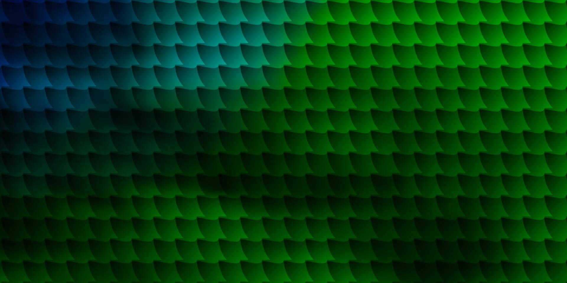Fondo de vector multicolor oscuro con rectángulos.
