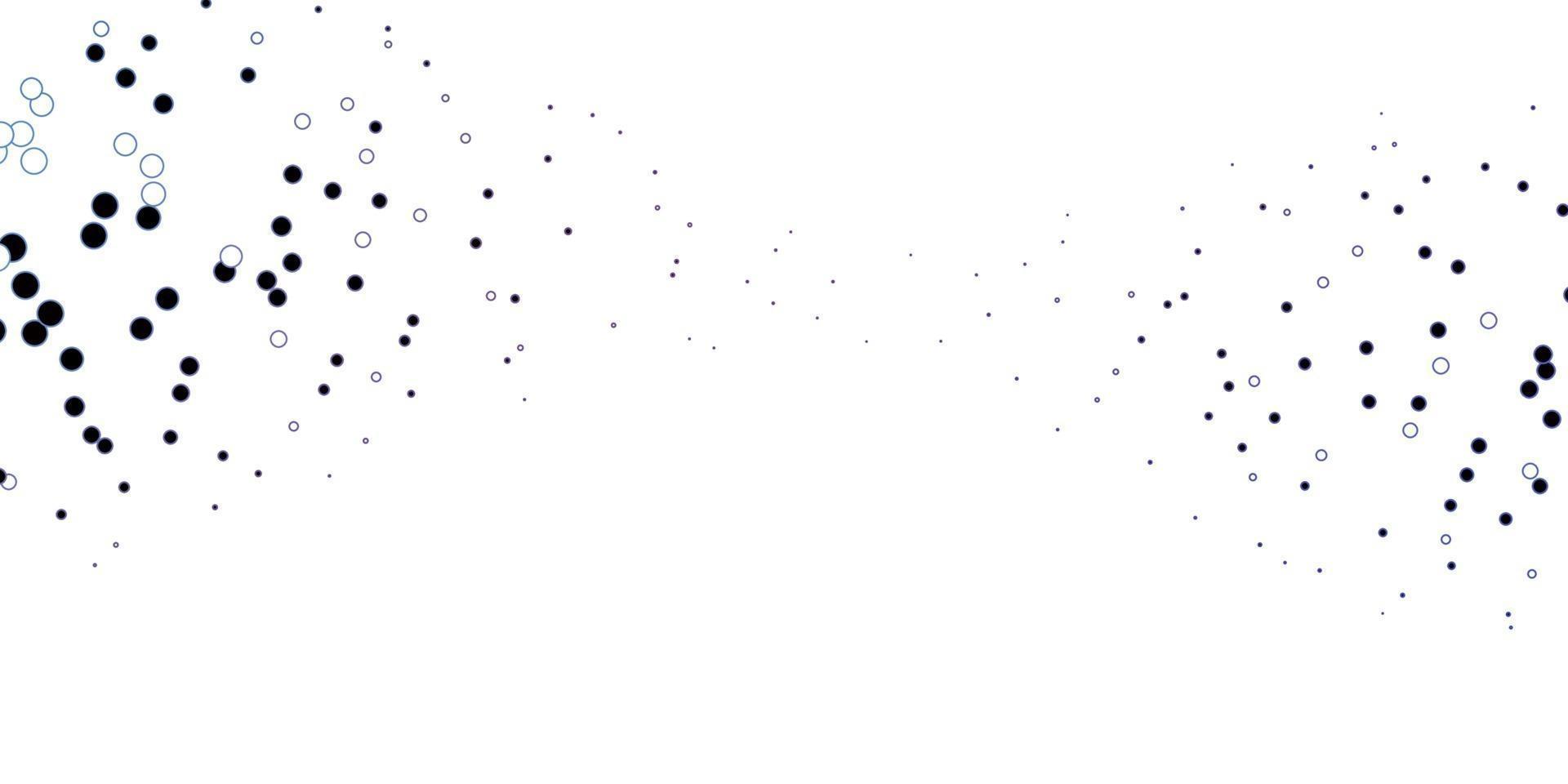 Dark Purple vector background with spots.