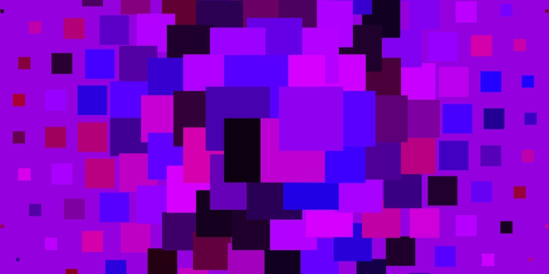 Fondo de vector púrpura claro con rectángulos.