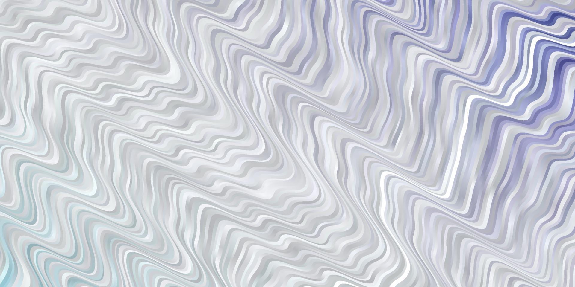Light Pink, Blue vector backdrop with bent lines.