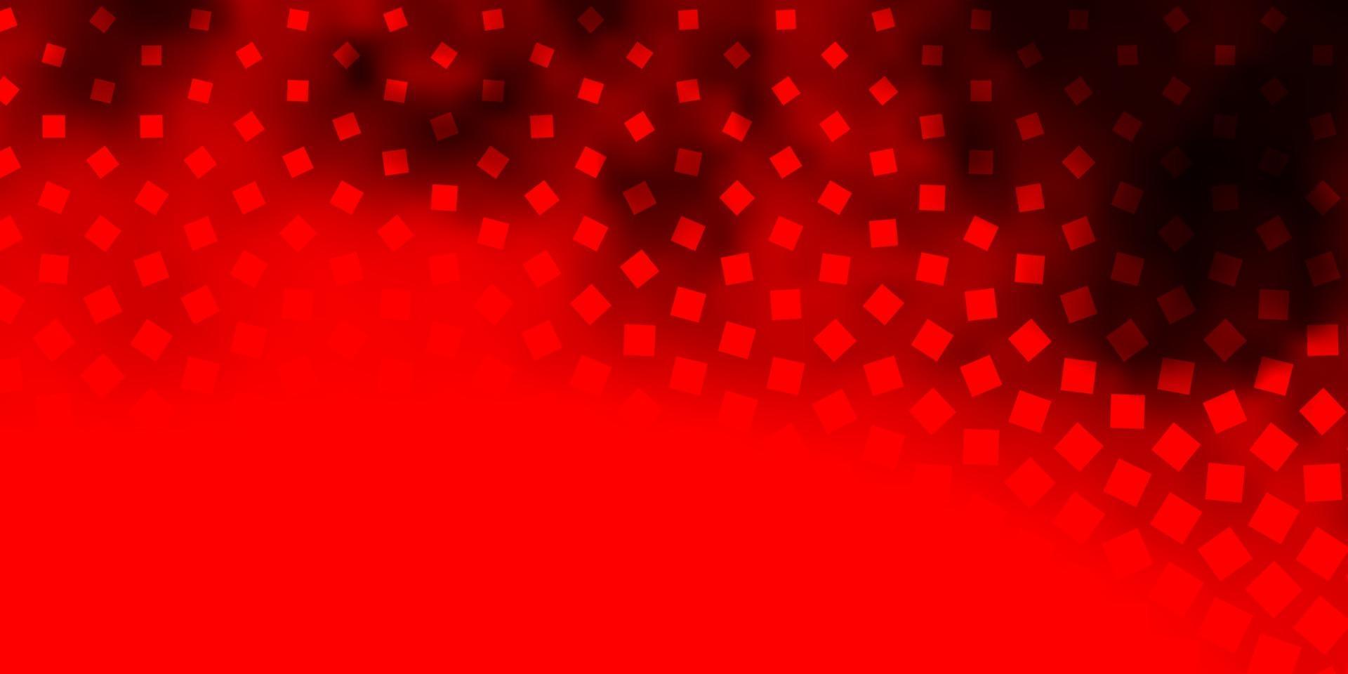 Dark Red vector pattern in square style.