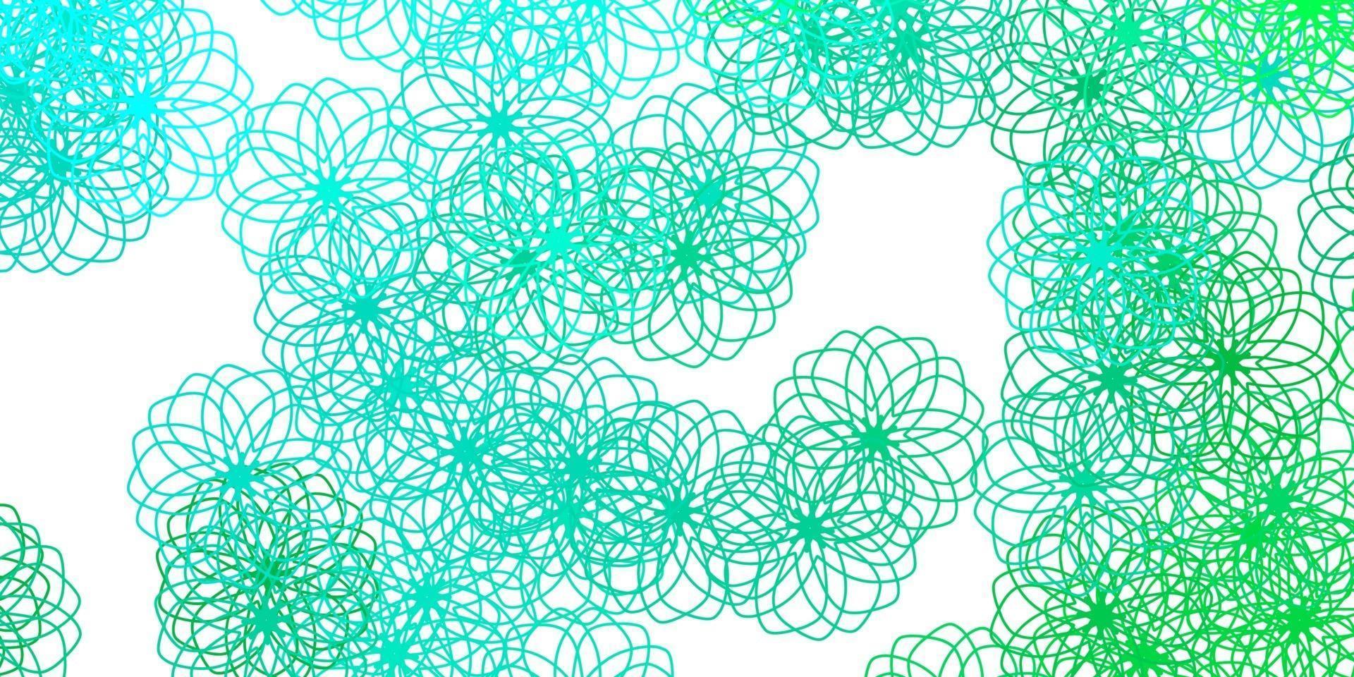 Light Green vector pattern with spheres.