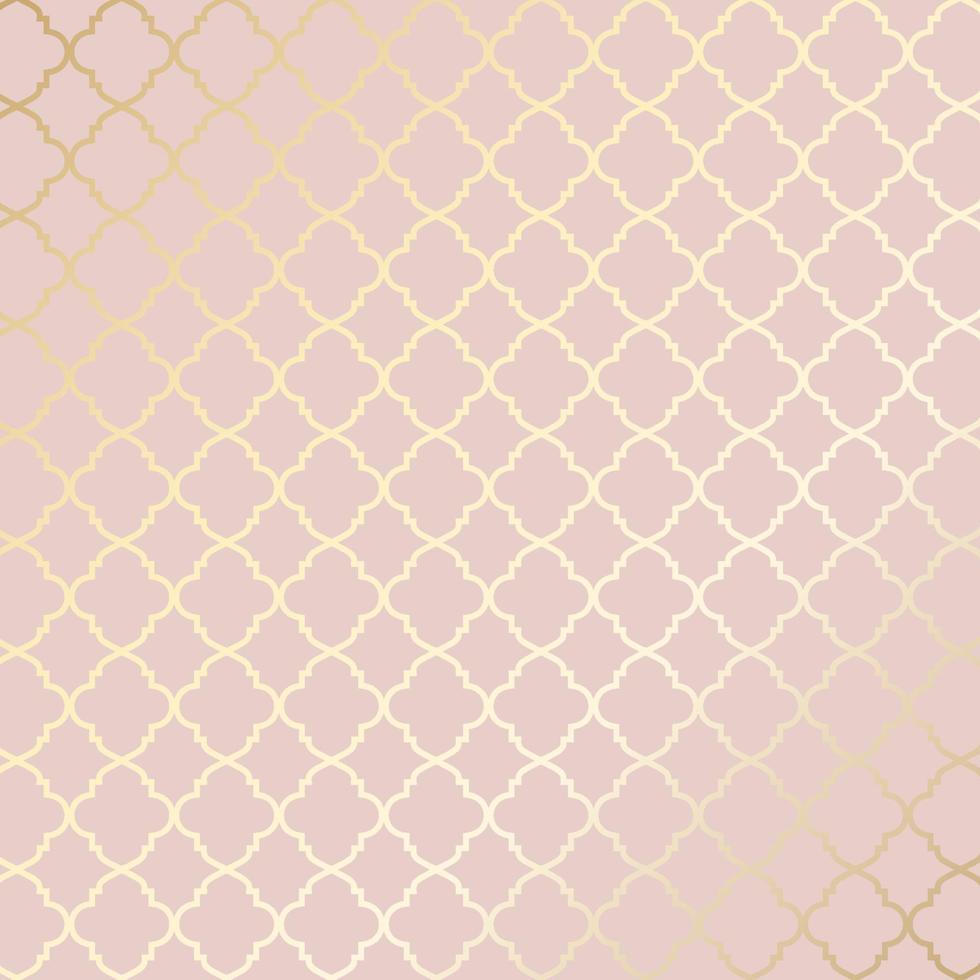 rose gold ethnic patterned background vector