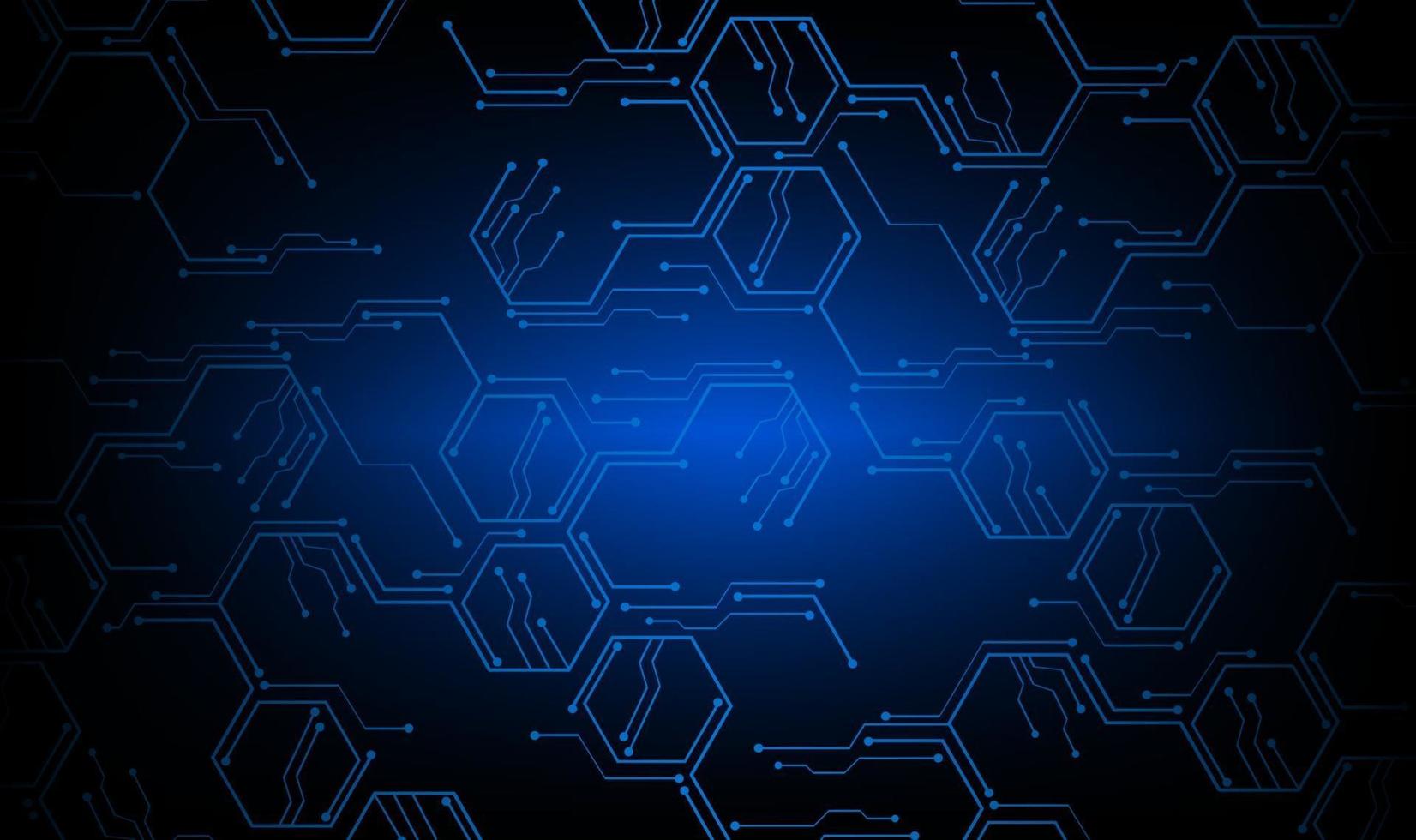 text cyber circuit future technology concept background vector