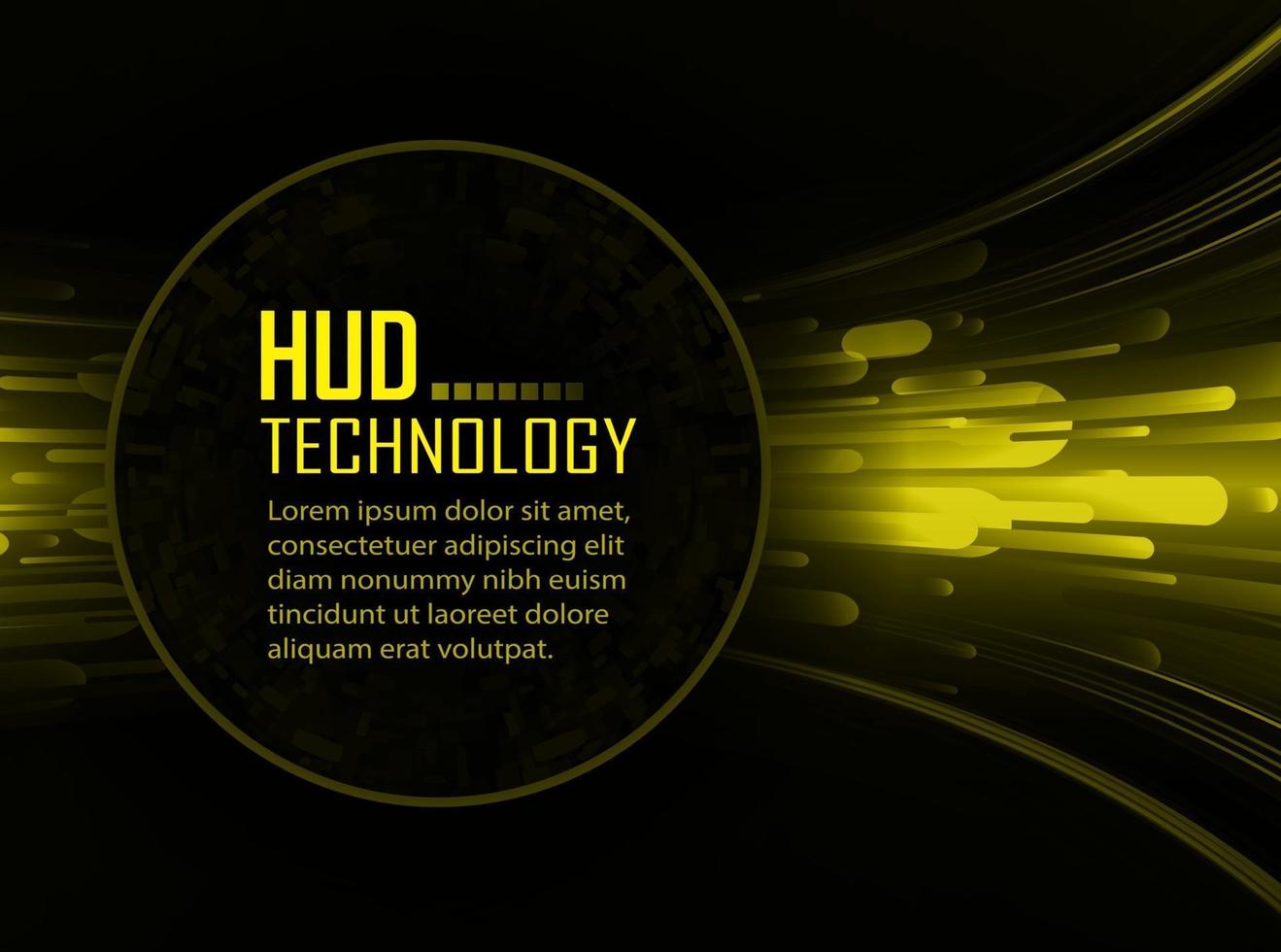 text cyber circuit future technology concept background vector
