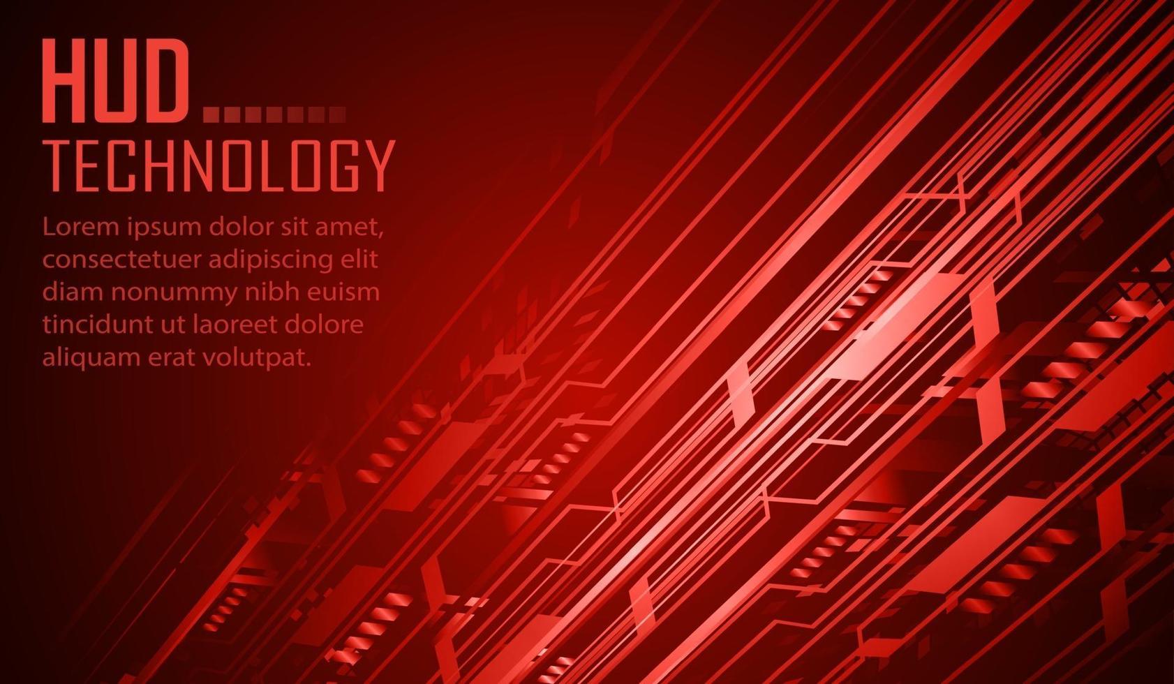 text cyber circuit future technology concept background vector