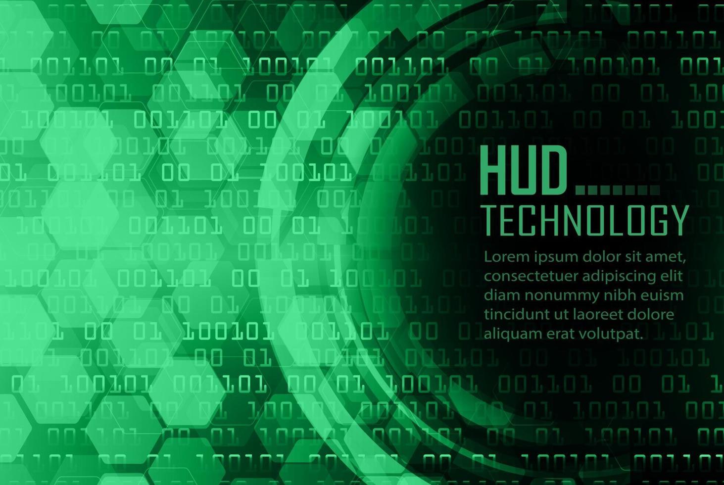text cyber circuit future technology concept background vector