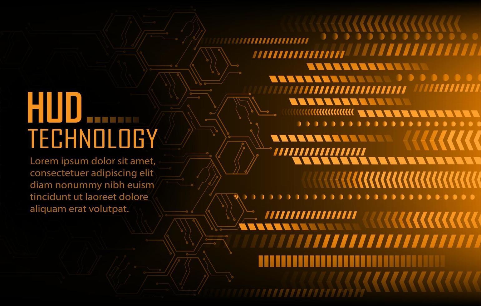 text cyber circuit future technology concept background vector