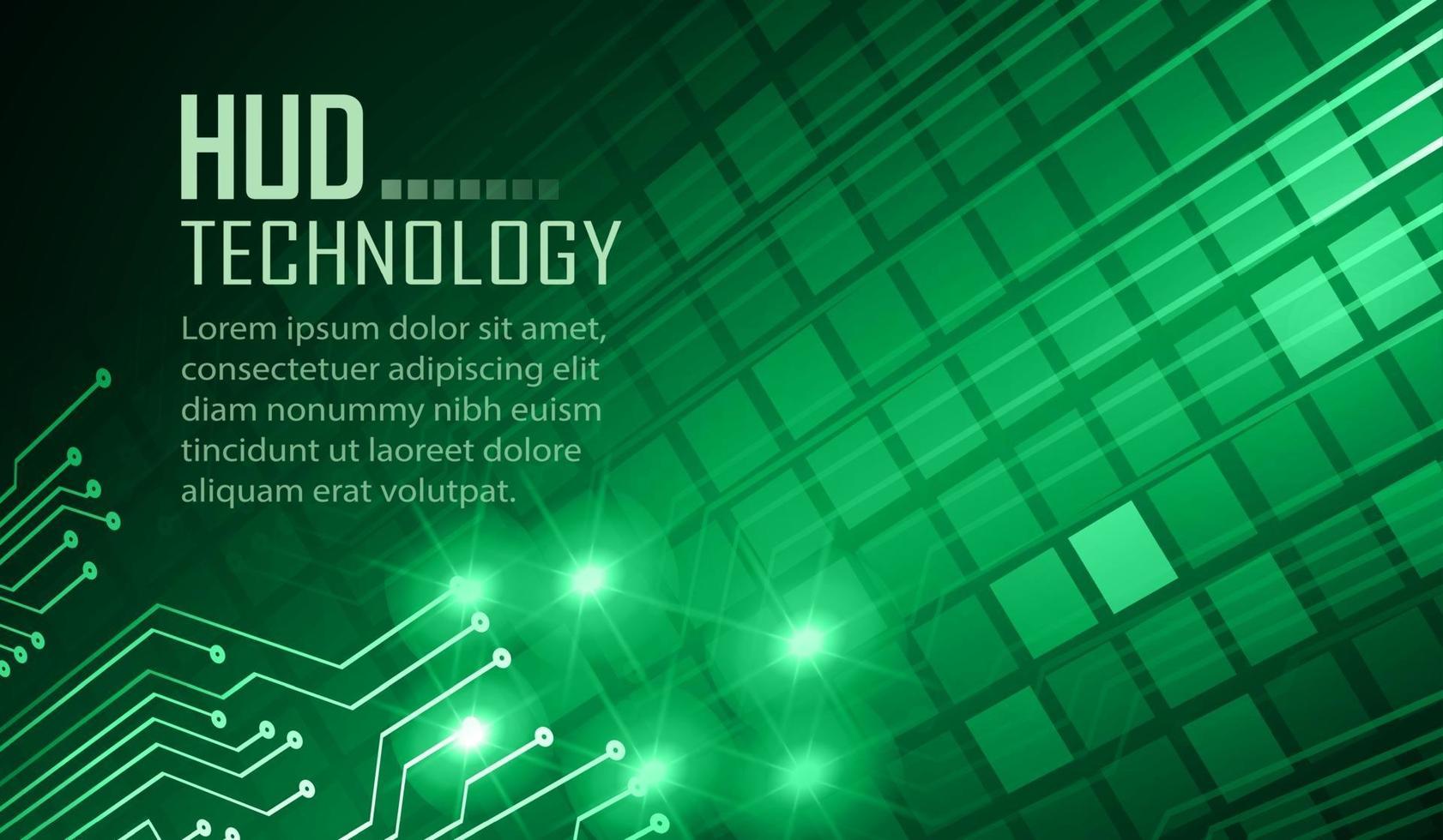 cyber circuit future technology concept background, text vector
