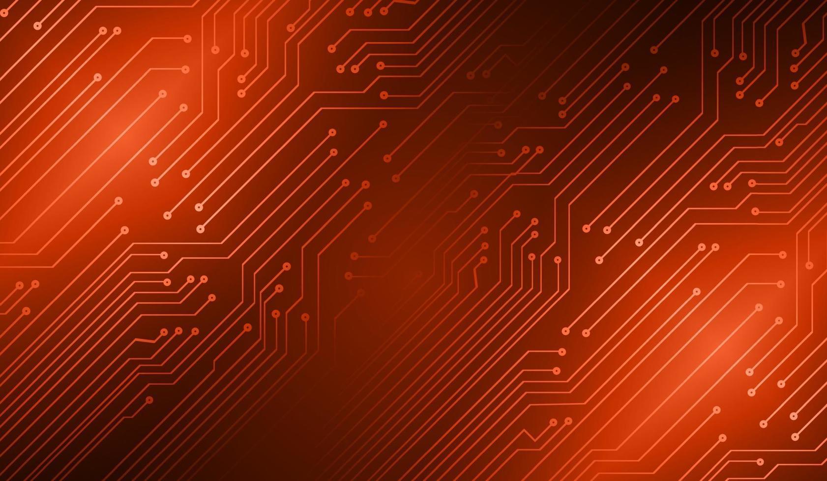 text cyber circuit future technology concept background vector