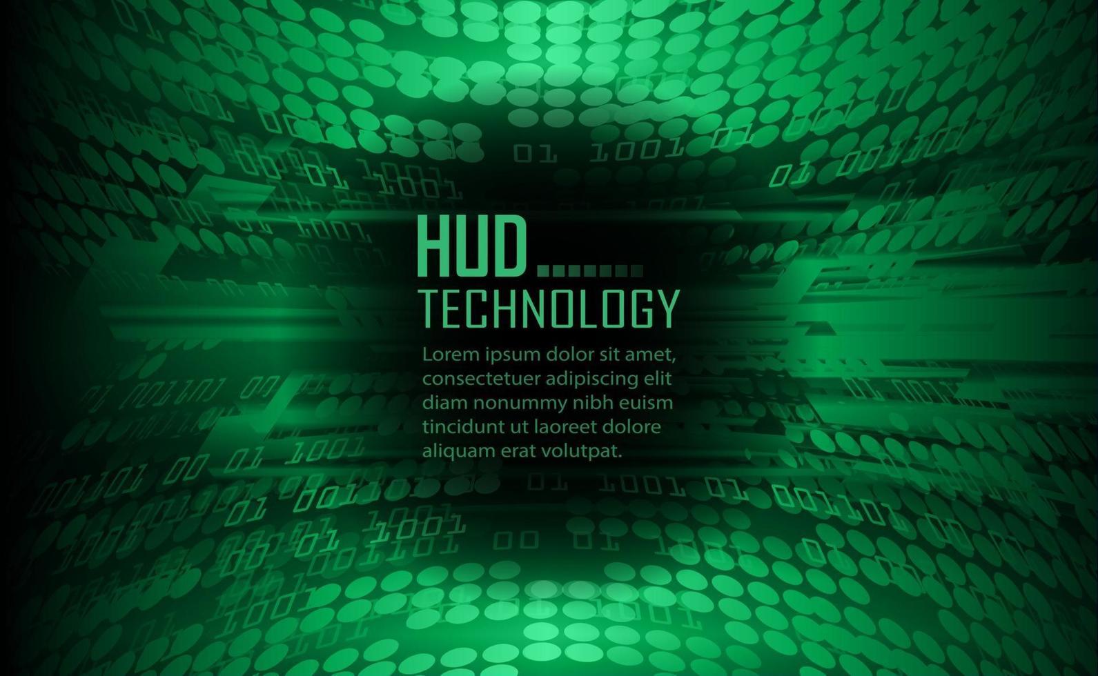 cyber circuit future technology concept background, text vector