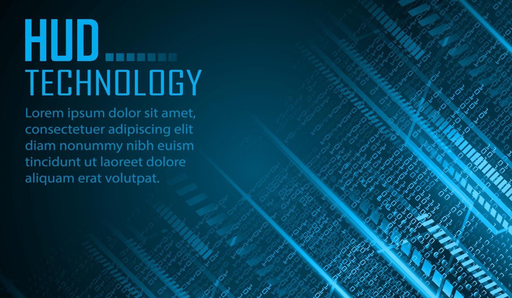 cyber circuit future technology concept background, text vector