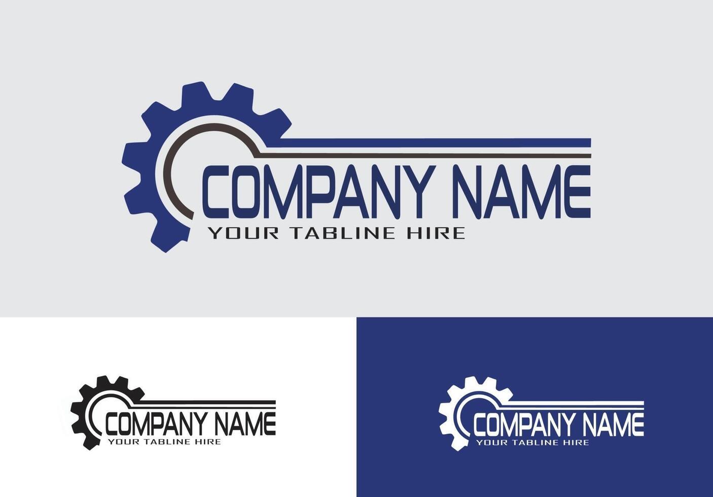 automotive service logo concept vector