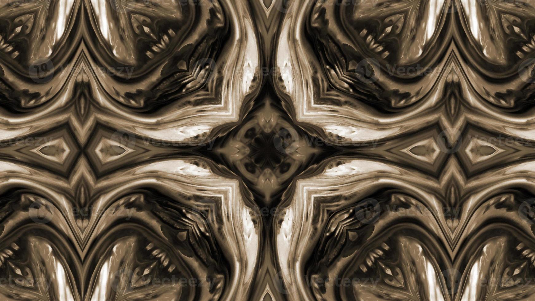 Paint Ink Brush Kaleidoscope photo