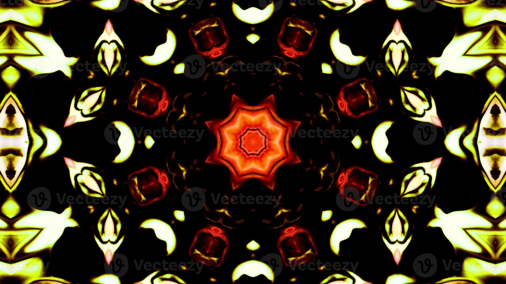 Paint Ink Brush Kaleidoscope photo