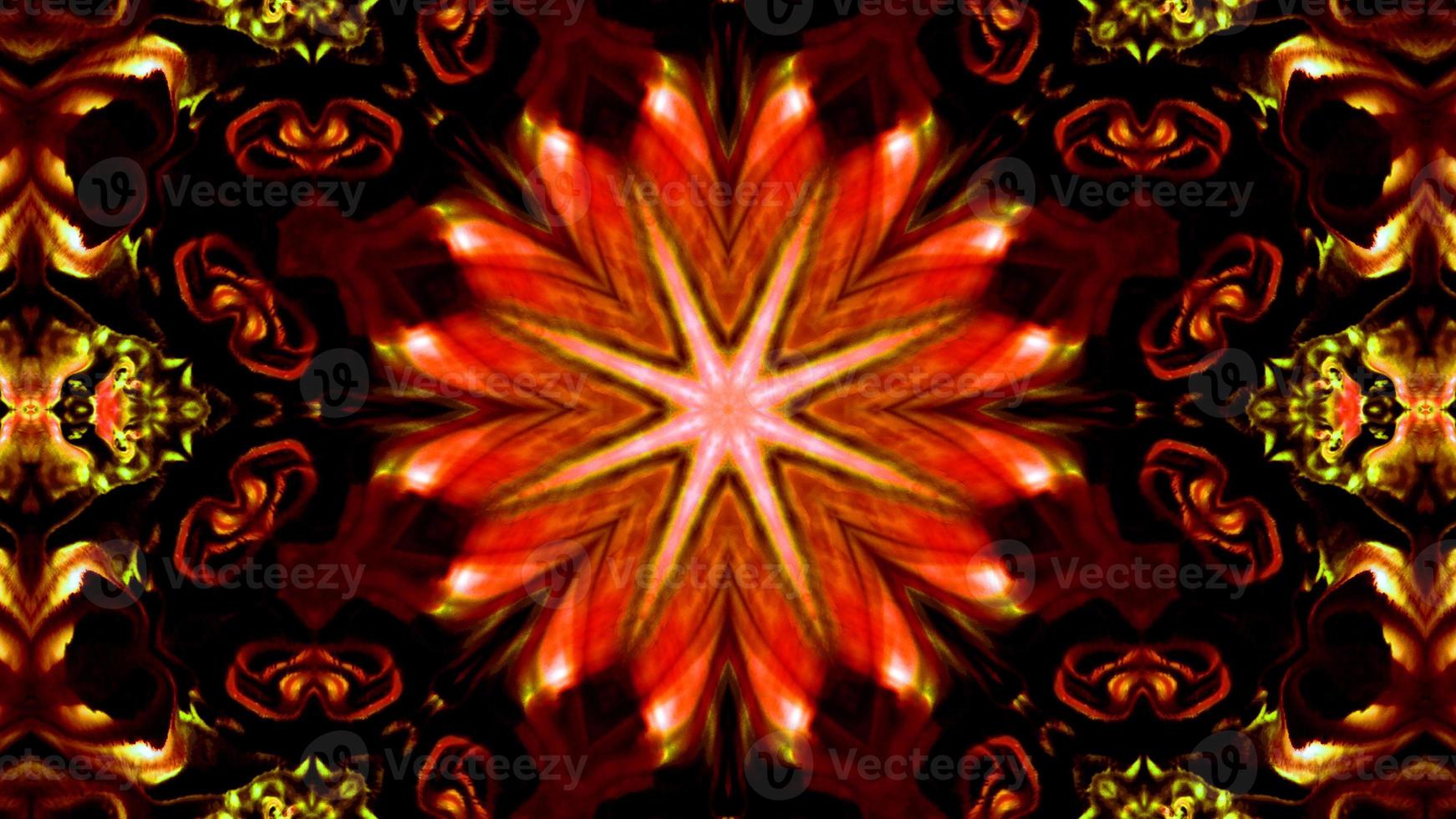 Paint Ink Brush Kaleidoscope photo