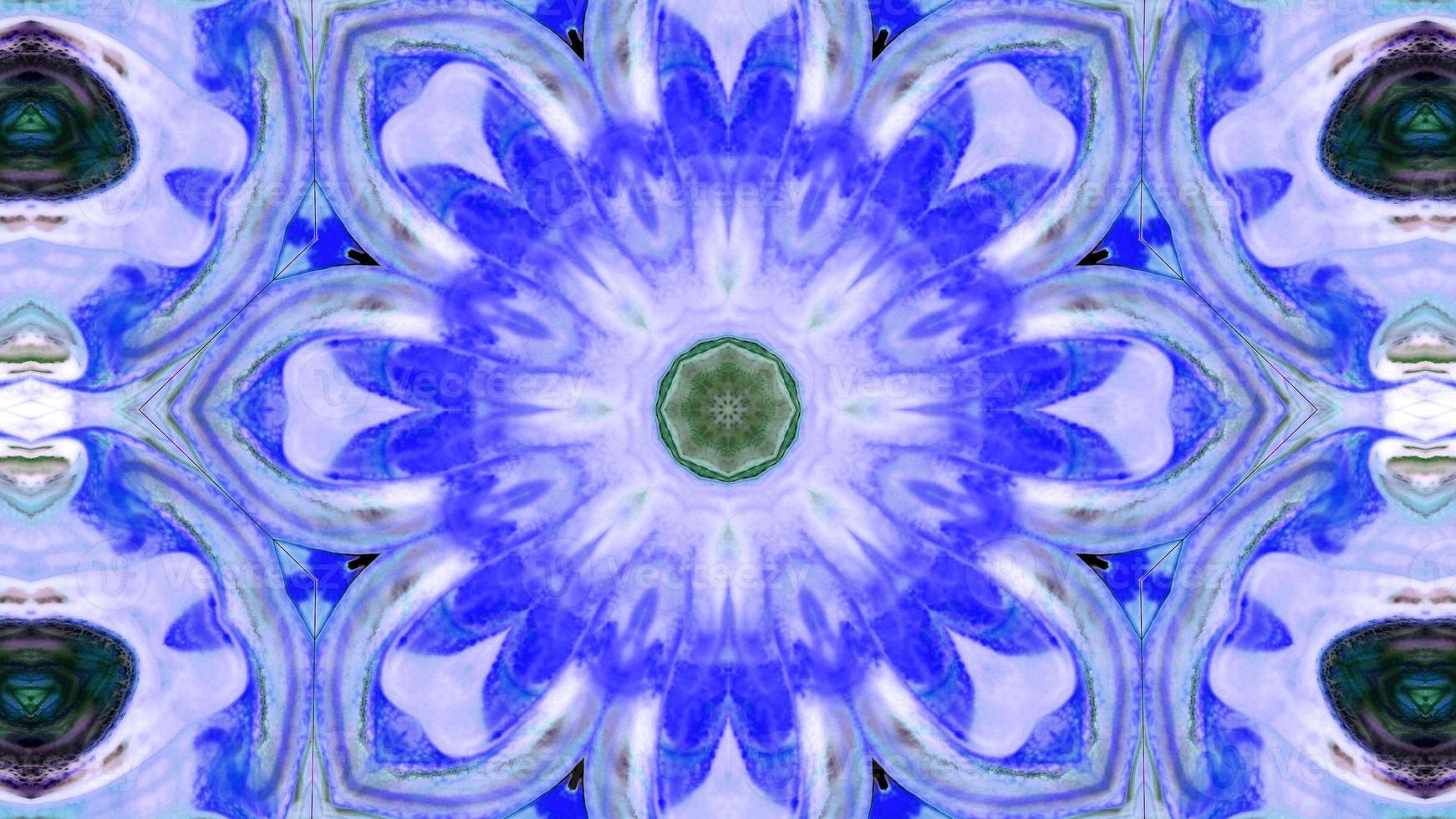 Paint Ink Brush Kaleidoscope photo