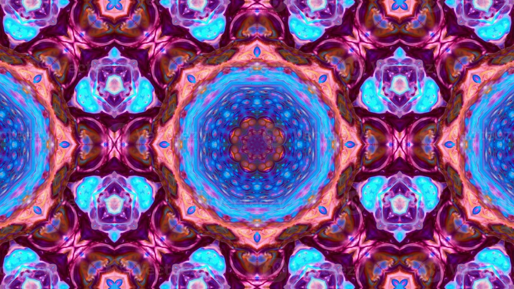 Paint Ink Brush Kaleidoscope photo