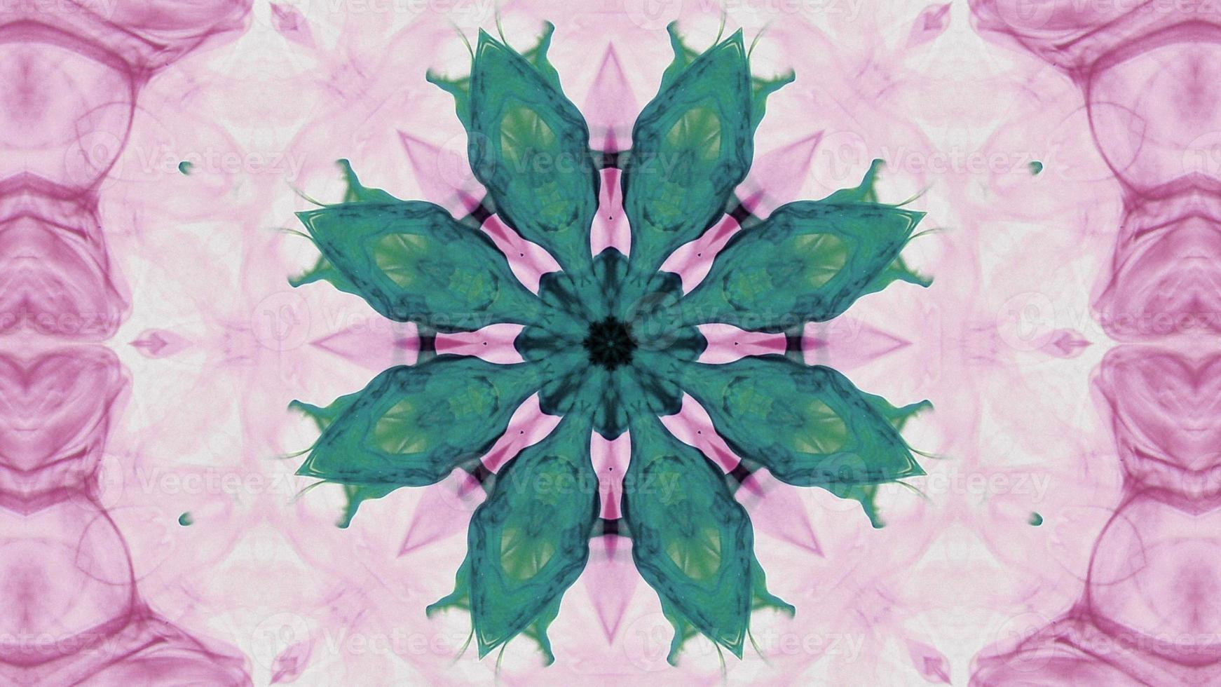 Paint Ink Brush Kaleidoscope photo