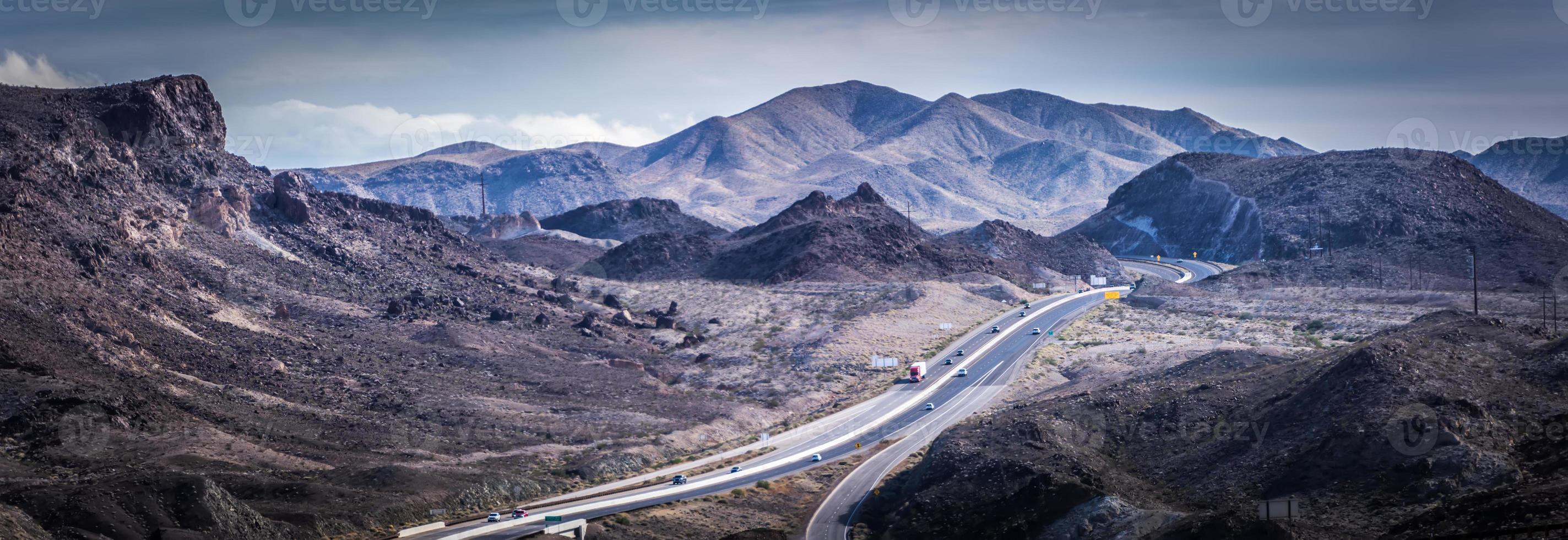 paisaje del cañón de roca roja cerca de las vegas, nevada foto