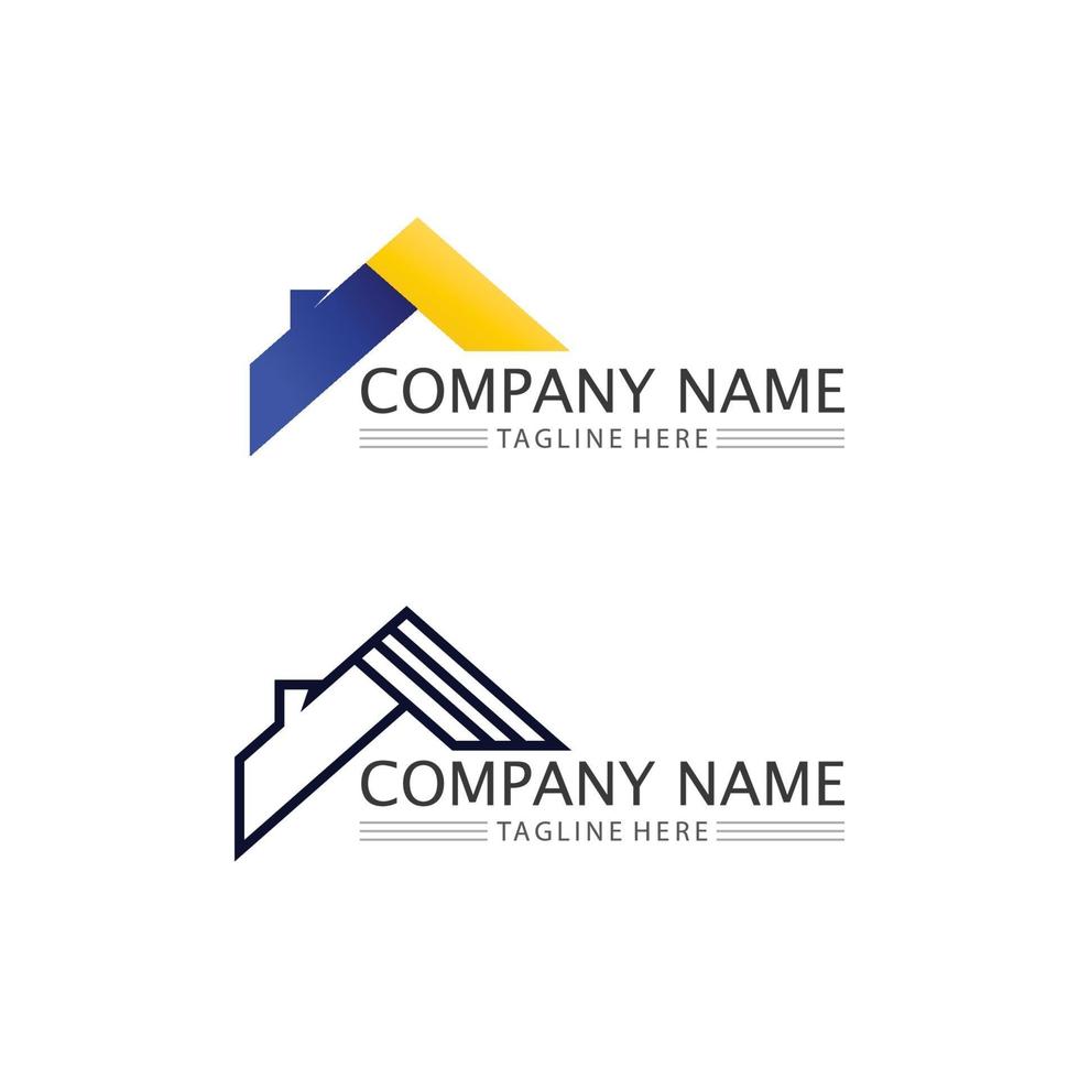 Building home logo, house logo, architecture  and window, estate  home vector