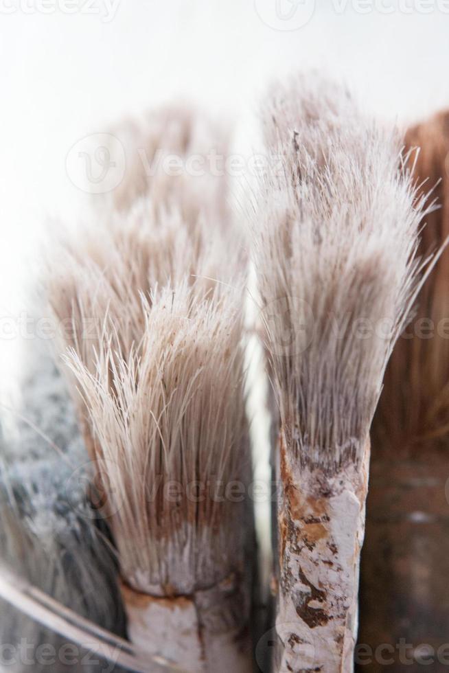 Well Used Paint Brushes photo