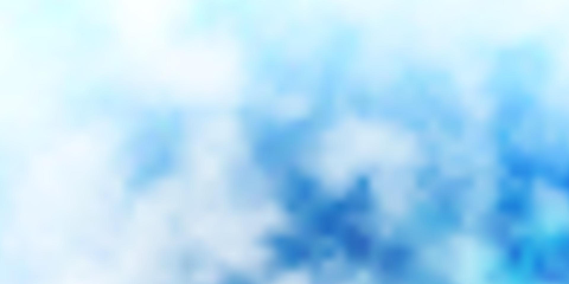 Light BLUE vector texture with cloudy sky.