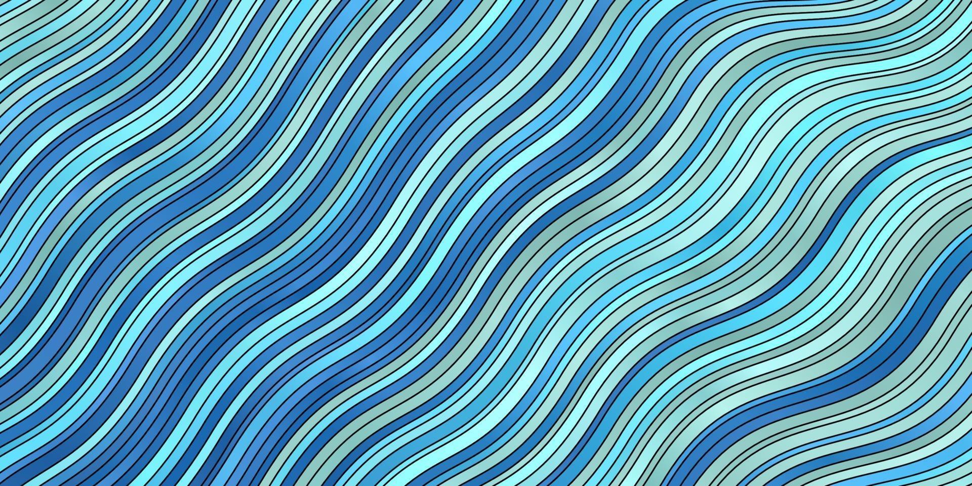 Light BLUE vector background with wry lines.