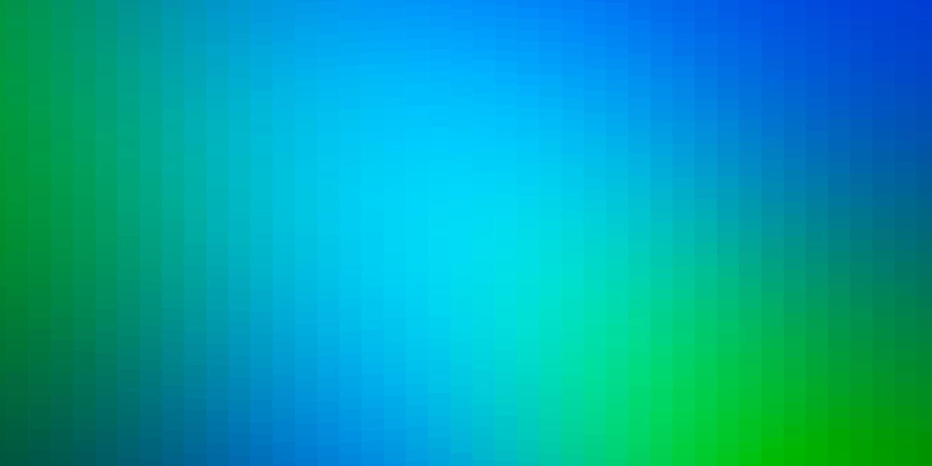 Light Blue, Green vector pattern in square style.