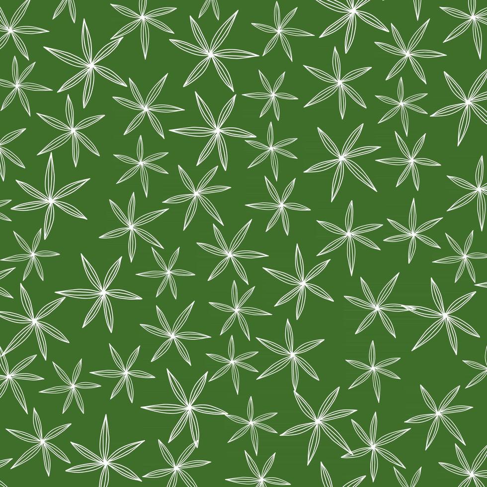Pattern of tropical leaves  background. Floral Design elements. vector