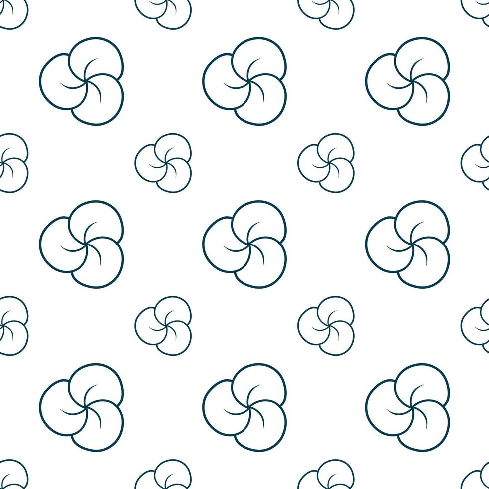 Hand-drawn  seamless repeatable patterns. Vector repeat pattern