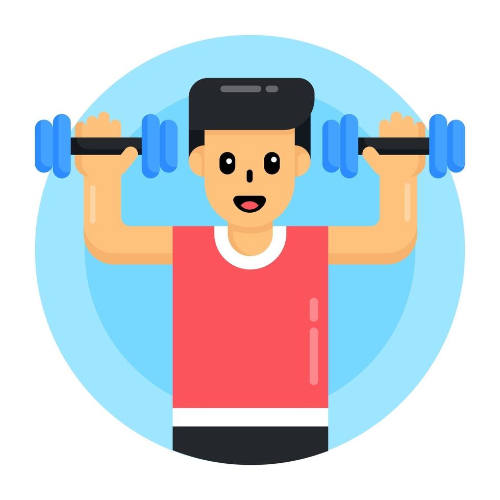 Weightlifting and Gym vector