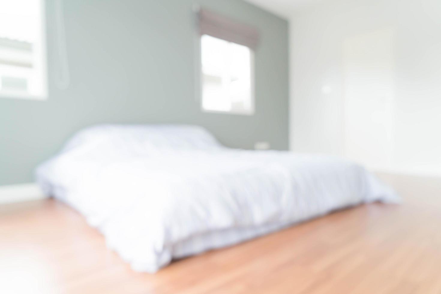 Abstract blur bedroom interior photo