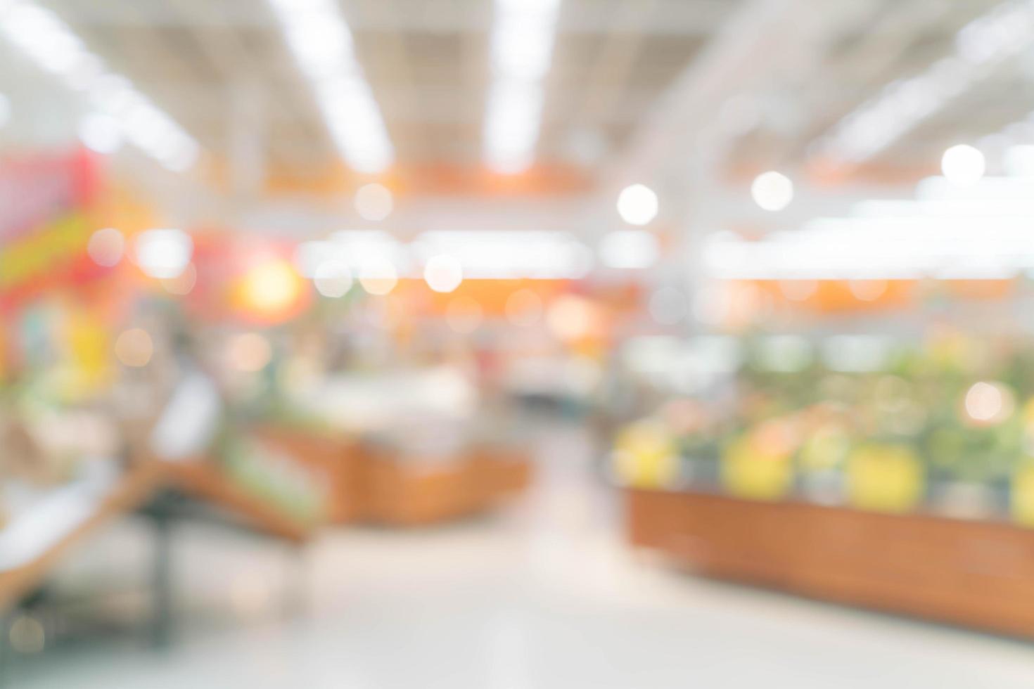 Abstract blur shopping mall and retail store interior photo