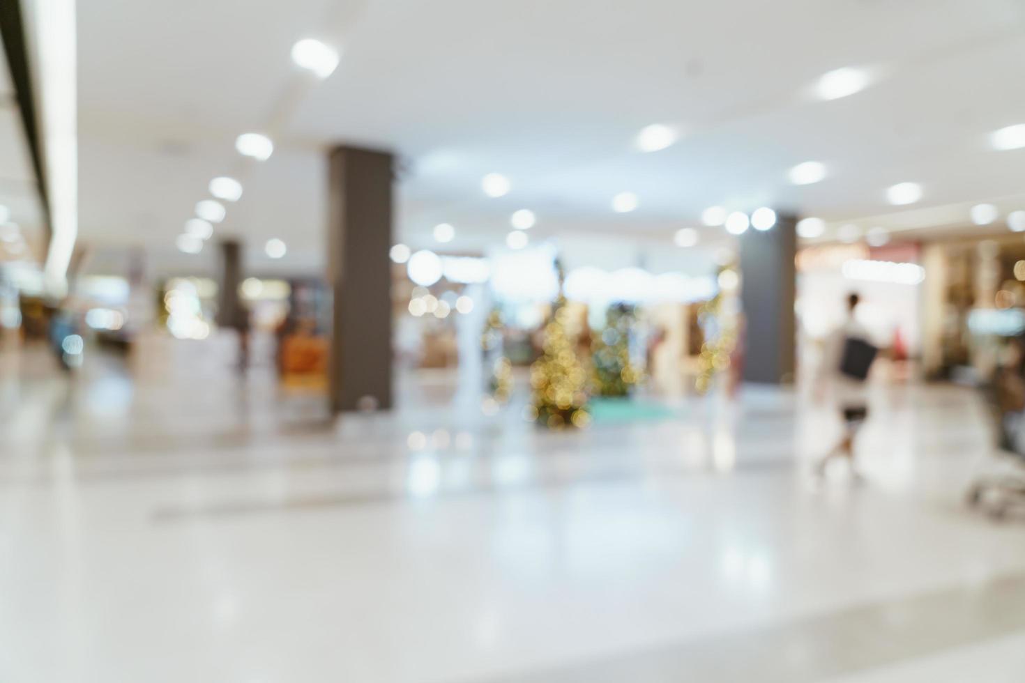 Desenfoque abstracto centro comercial de lujo y tienda minorista para el fondo foto