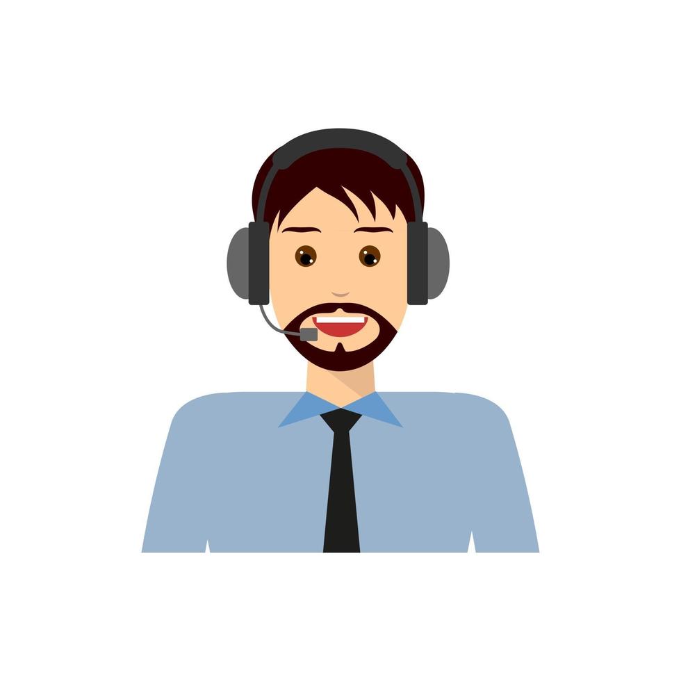 characters, Call center vector