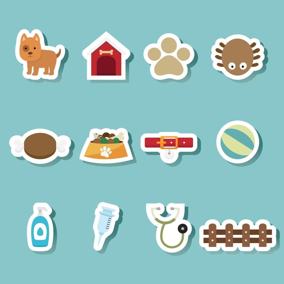 dog icon vector