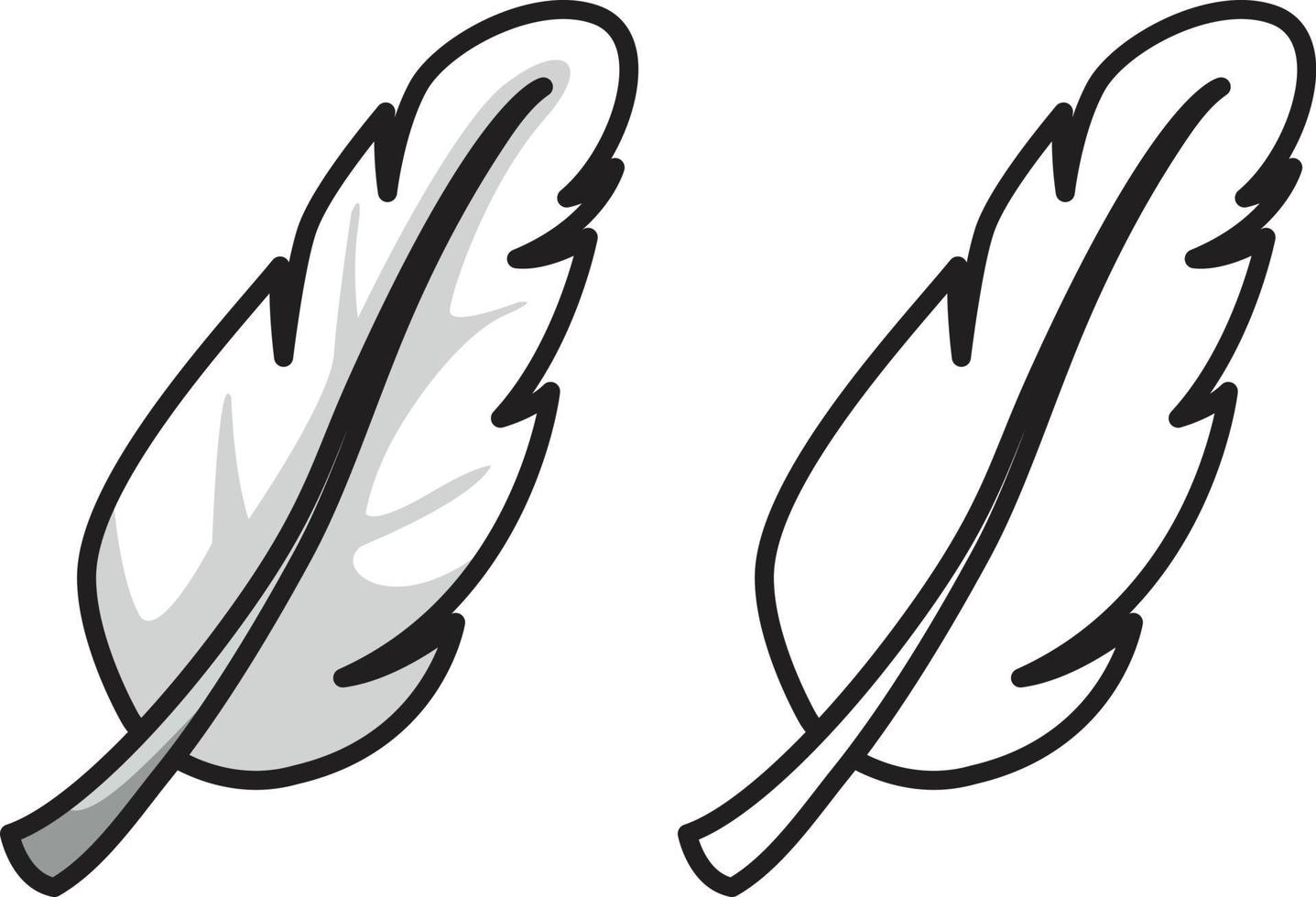 pluma colorida y en blanco y negro para colorear libro 3135298 Vector en Vecteezy pluma colorida y en blanco y negro para colorear libro 3135298 Vector en Vecteezy
