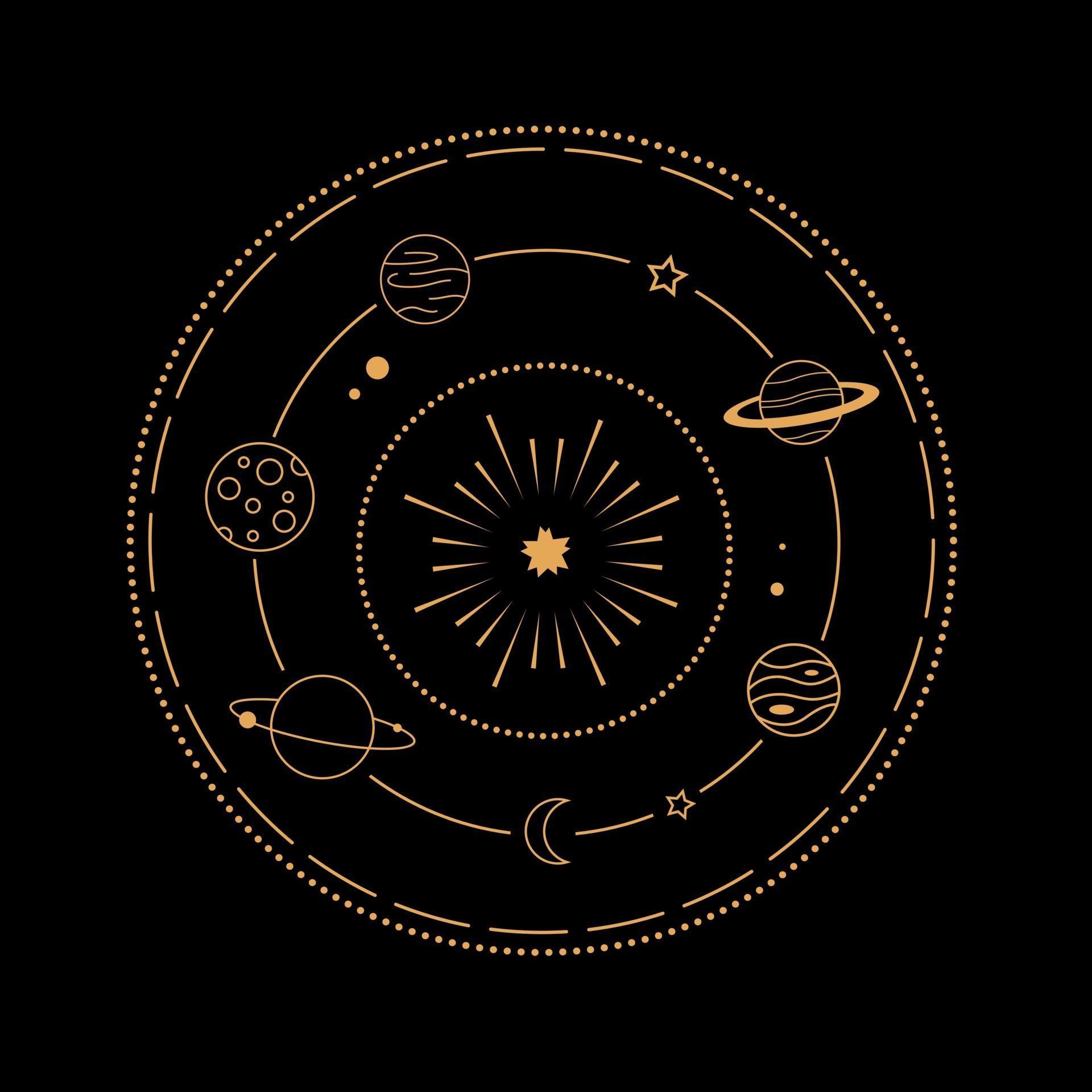 moon astrology magic icon moon astrology magic icon