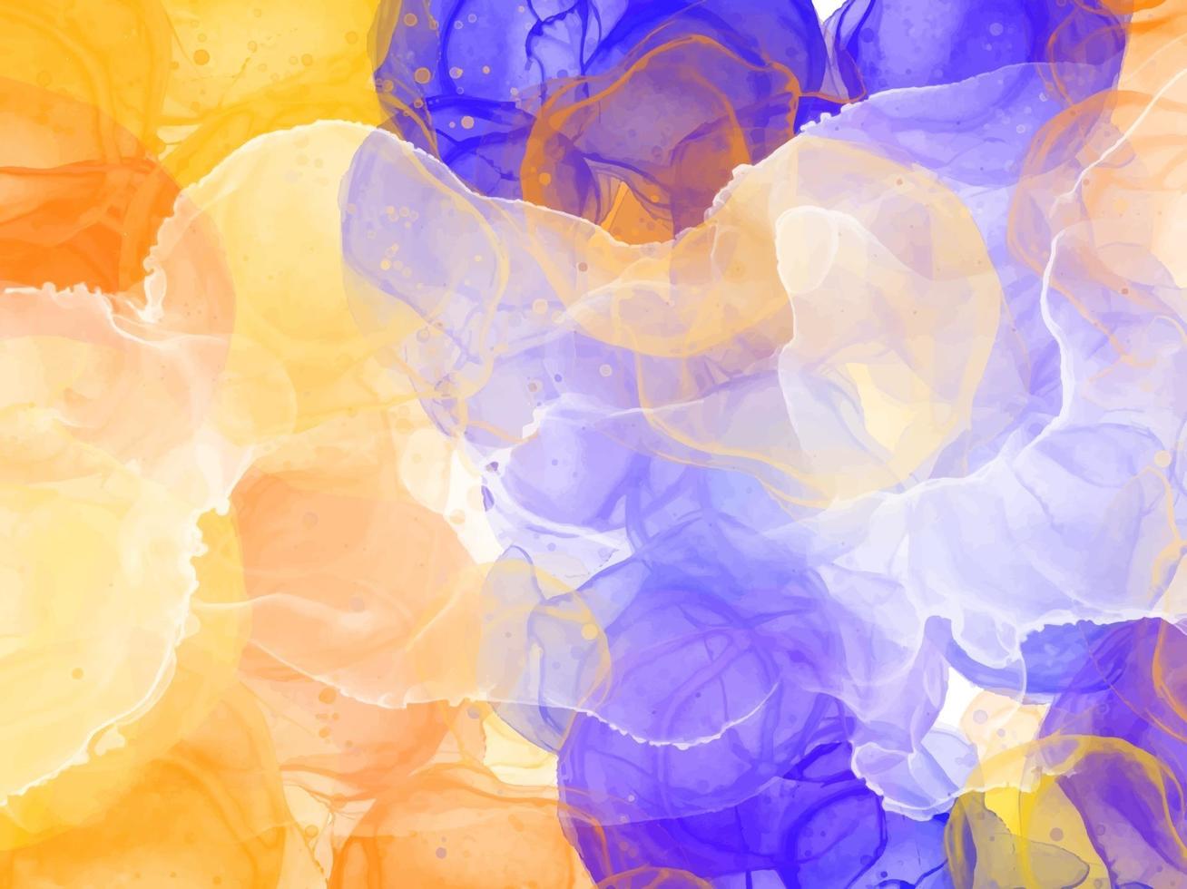 Abstract alcohol ink texture marble style background. vector