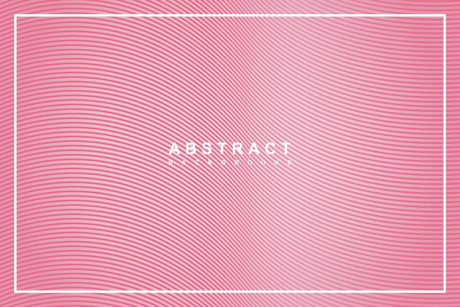Abstract pink background with with wavy lines vector