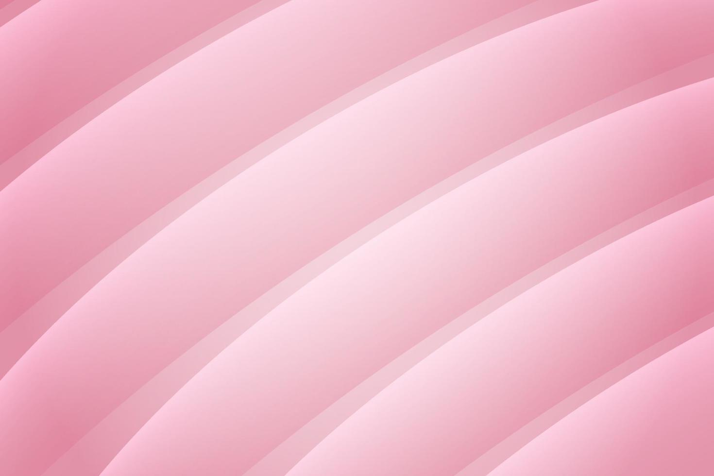 Abstract modern pink background with diagonal papercut lines vector