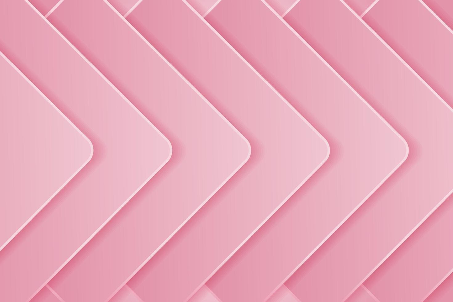 pink gradient modern background with 3d geometric shapes vector