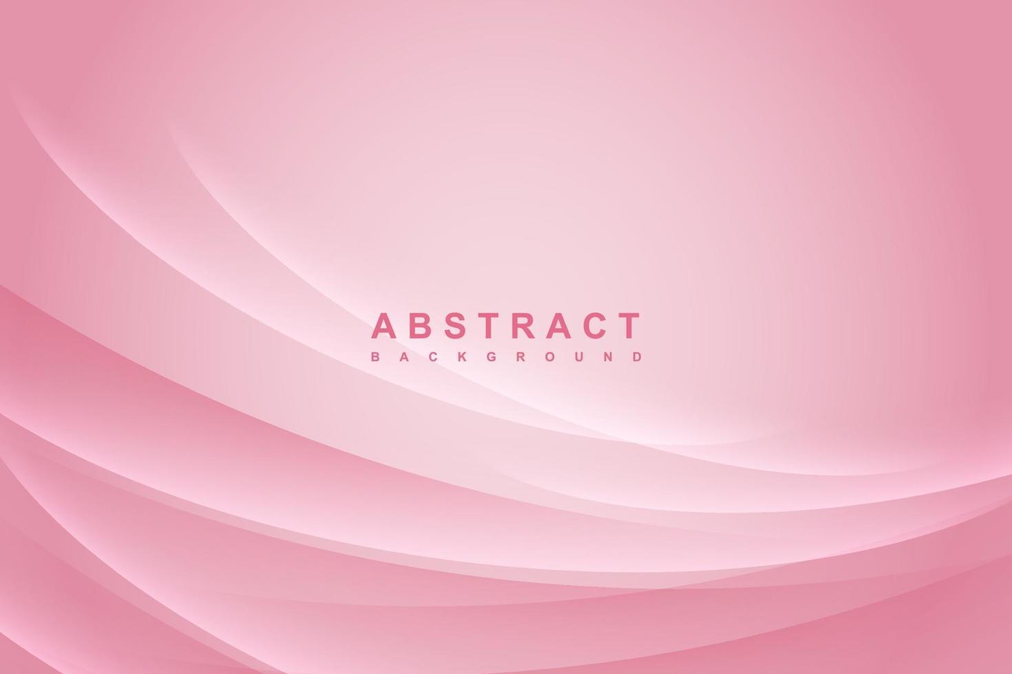 Abstract dynamic wavy line colorful pink background vector