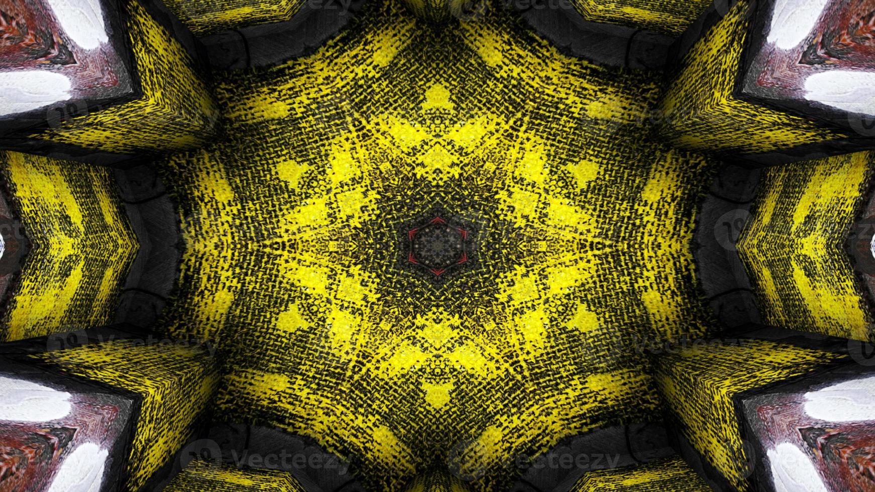 Paint Ink Brush Kaleidoscope photo